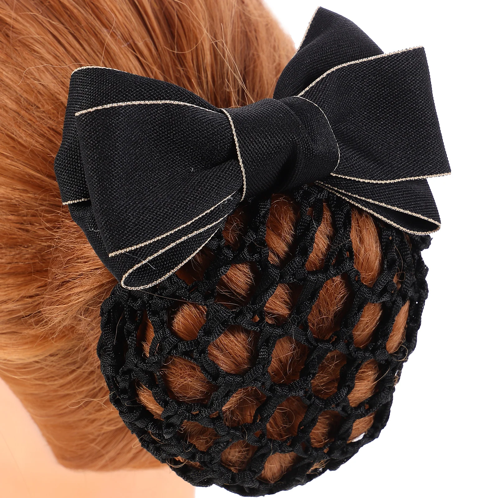 2 Pcs Hair Net Clip Snood Barrette Bow Accessories for Girls Bun Cover Ribbon Women Headdress Women's Bridal
2 Pcs Hair Net Clip Snood Barrette Bow Accessories for Girls Bun Cover Ribbon Women Headdress Women's Bridal