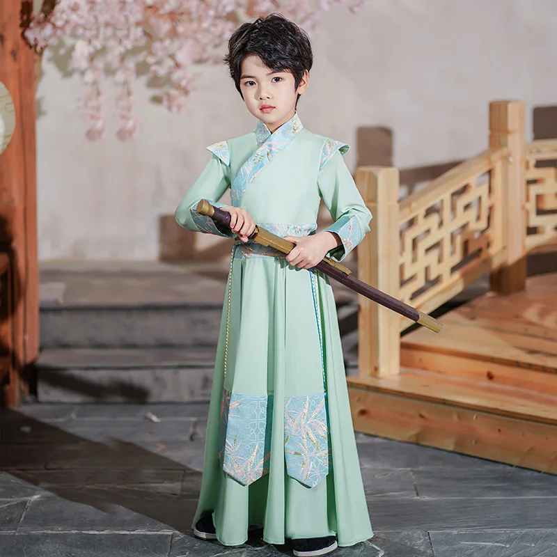2022 New Children's Hanfu, Little Boy, Antique Temperament, Chivalrous Customer Service, Summer Childe, Young Master, Jiang
2022 New Children's Hanfu, Little Boy, Antique Temperament, Chivalrous Customer Service, Summer Childe, Young Master, Jiang