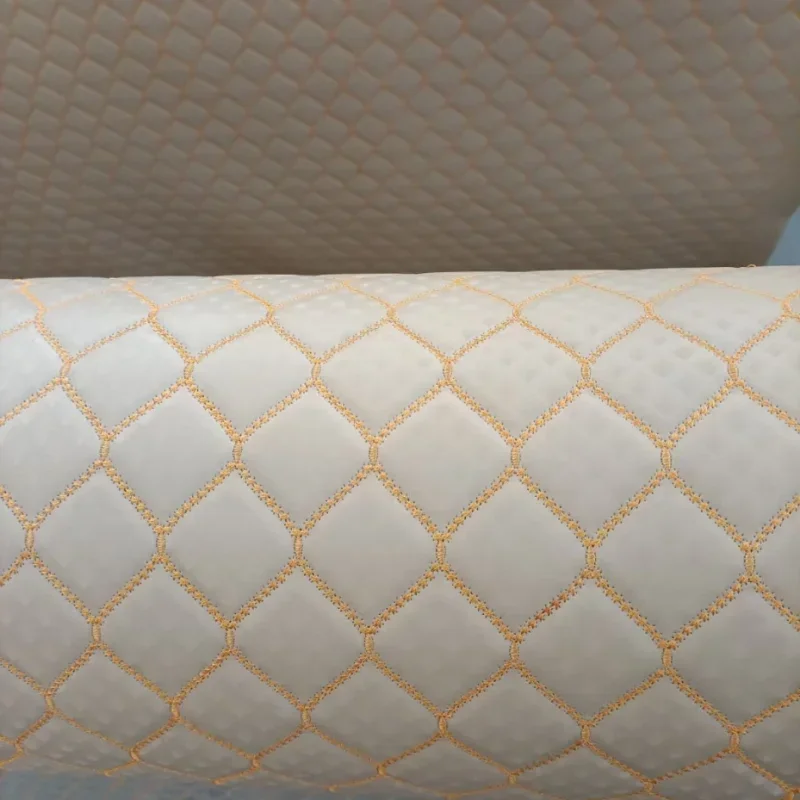 100X155Cm Faux Leather Fabric By Meter Synthetic Car Interior Floor Mat Upholstery Sofa Vinyl Quilted Fabric Waterproof Sewing
100X155Cm Faux Leather Fabric By Meter Synthetic Car Interior Floor Mat Upholstery Sofa Vinyl Quilted Fabric Waterproof Sewing