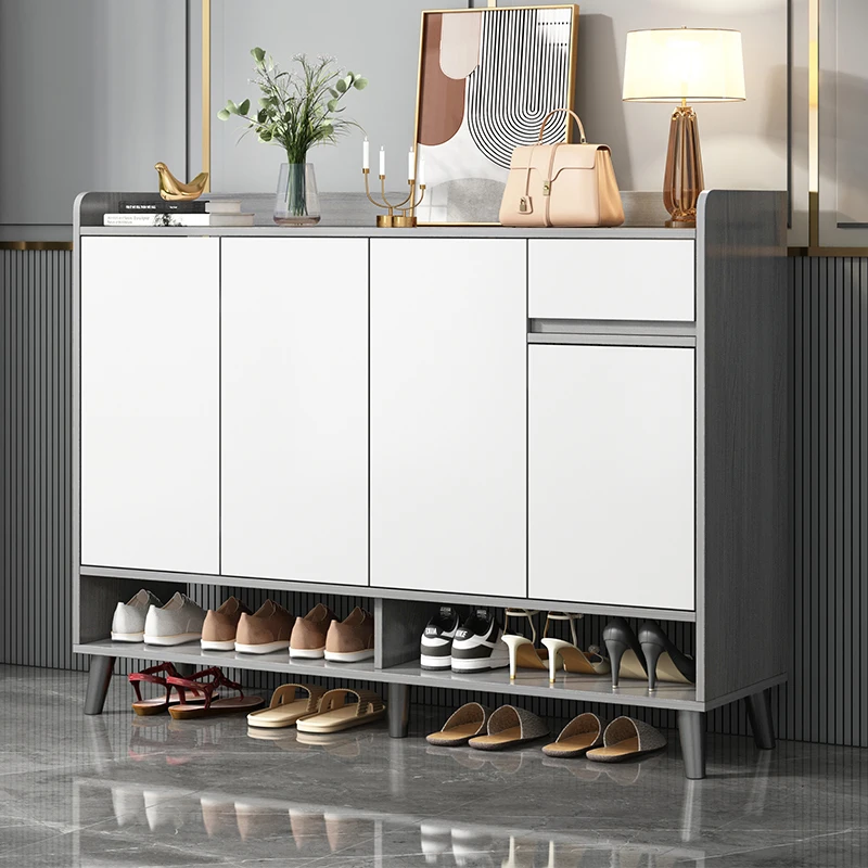 Household large-capacity porch integrated with wall corridor and balcony to store shoe cabinets.
Household large-capacity porch integrated with wall corridor and balcony to store shoe cabinets.