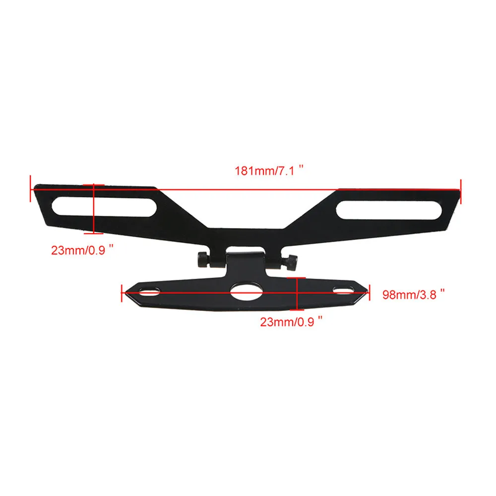 Universal Adjustable Folding Motorcycle License Plate Holder Tail Light Rear Light Bracket Mount
Universal Adjustable Folding Motorcycle License Plate Holder Tail Light Rear Light Bracket Mount