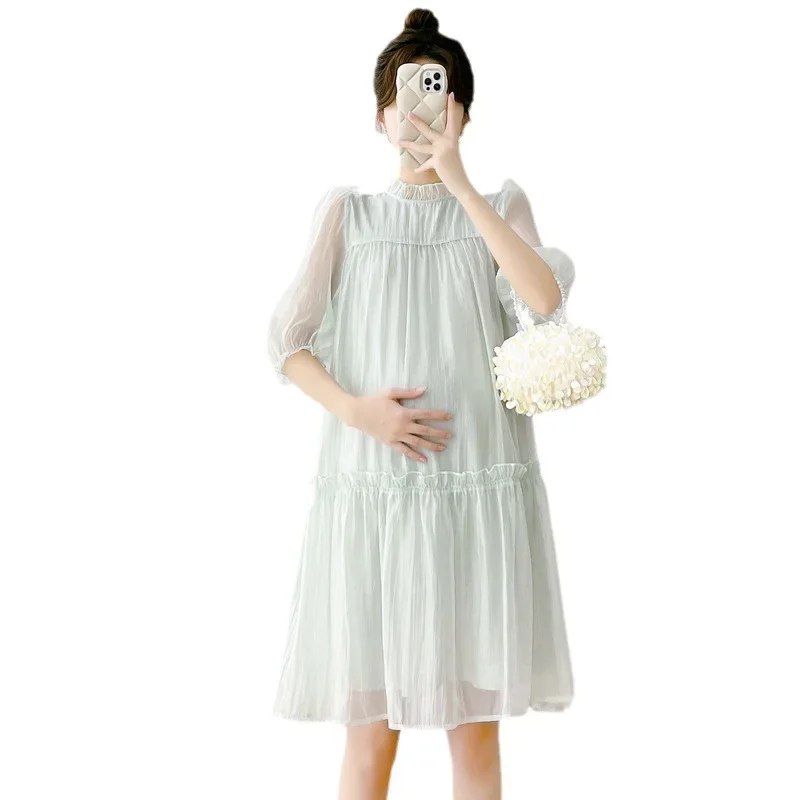 Fashion Maternity Chiffon Summer White Dresses New Pregnant Women Clothes Pregnancy Dress Maternity Party Dress Elegant
Fashion Maternity Chiffon Summer White Dresses New Pregnant Women Clothes Pregnancy Dress Maternity Party Dress Elegant