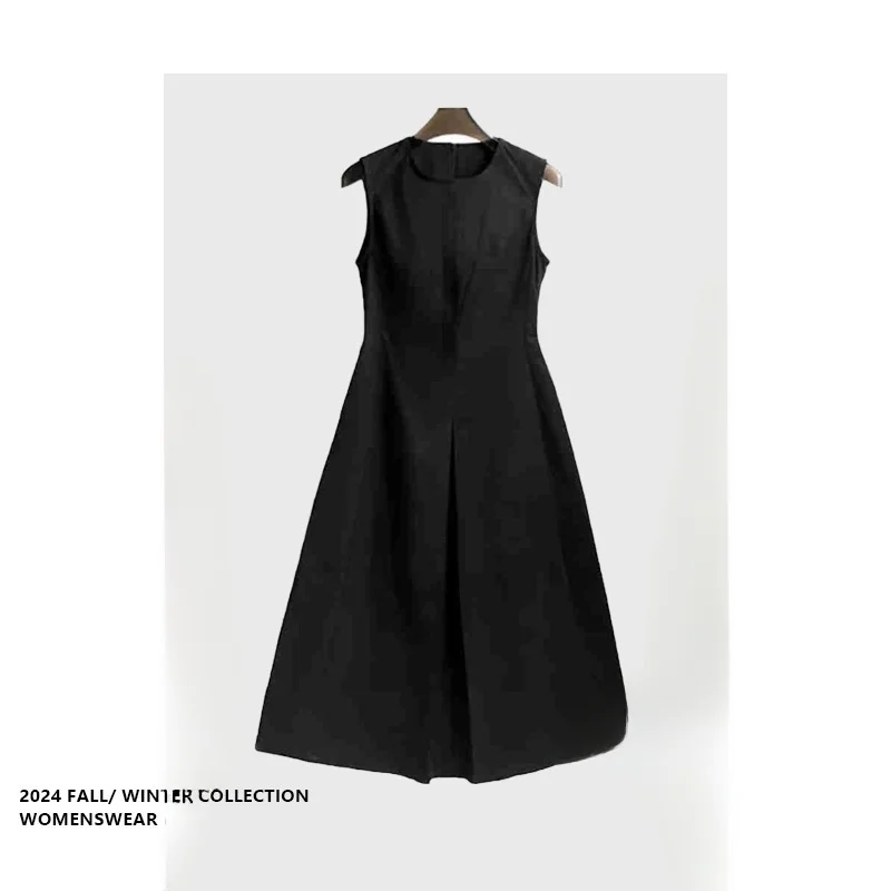 Forever 21 Black Vest Dress Women's High-end Design Hepburn Style Tea Break Commute Wind Sleeveless Summer Spring Dress
Forever 21 Black Vest Dress Women's High-end Design Hepburn Style Tea Break Commute Wind Sleeveless Summer Spring Dress