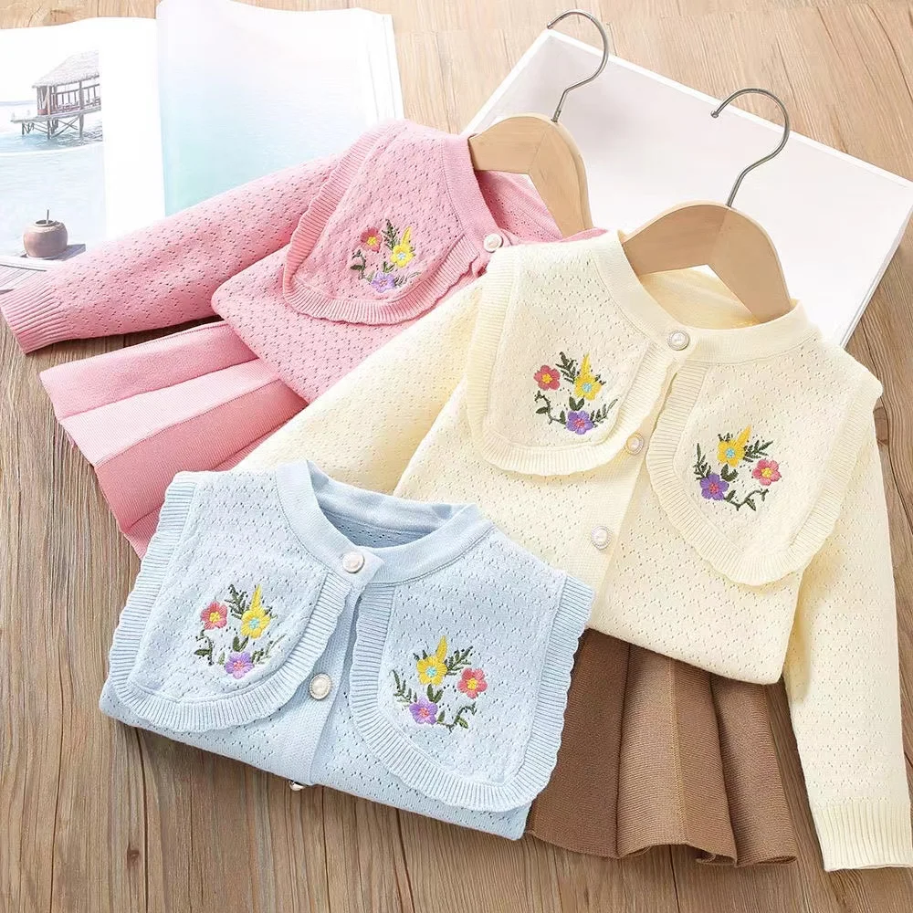 Autumn Girls Sweater Clothes Set Winter Knitted Cardigan+Skirt Fashion Korean Flower Princess Clothes Suits Kids Clothing 2Pcs
Autumn Girls Sweater Clothes Set Winter Knitted Cardigan+Skirt Fashion Korean Flower Princess Clothes Suits Kids Clothing 2Pcs