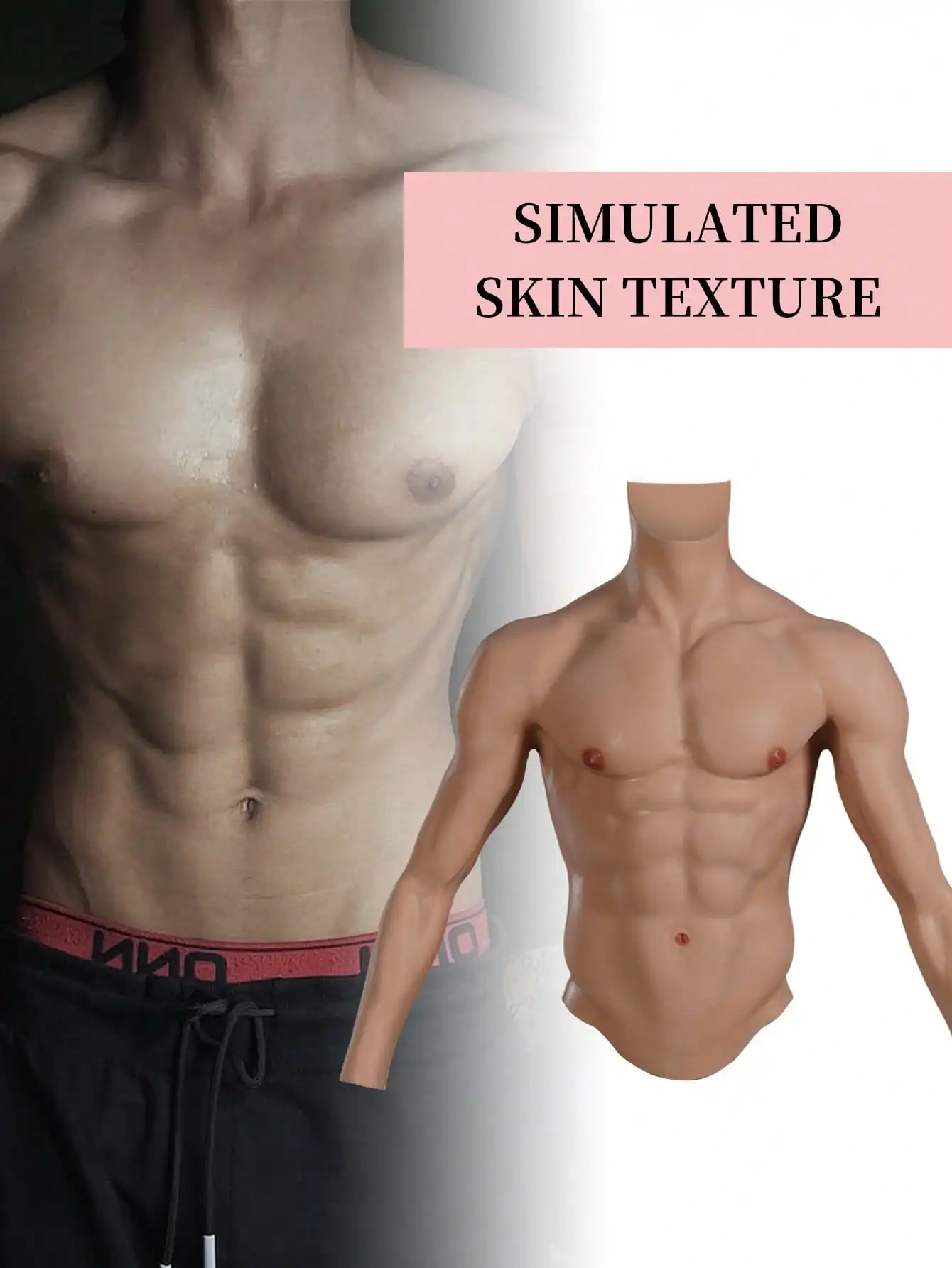 1 шт., улучшенный натуральный костюм для мышц рук, реалистичная текстура, извлечение мышц живота, имитация кровоносных сосудов, вены
1 шт., улучшенный натуральный костюм для мышц рук, реалистичная текстура, извлечение мышц живота, имитация кровоносных сосудов, вены