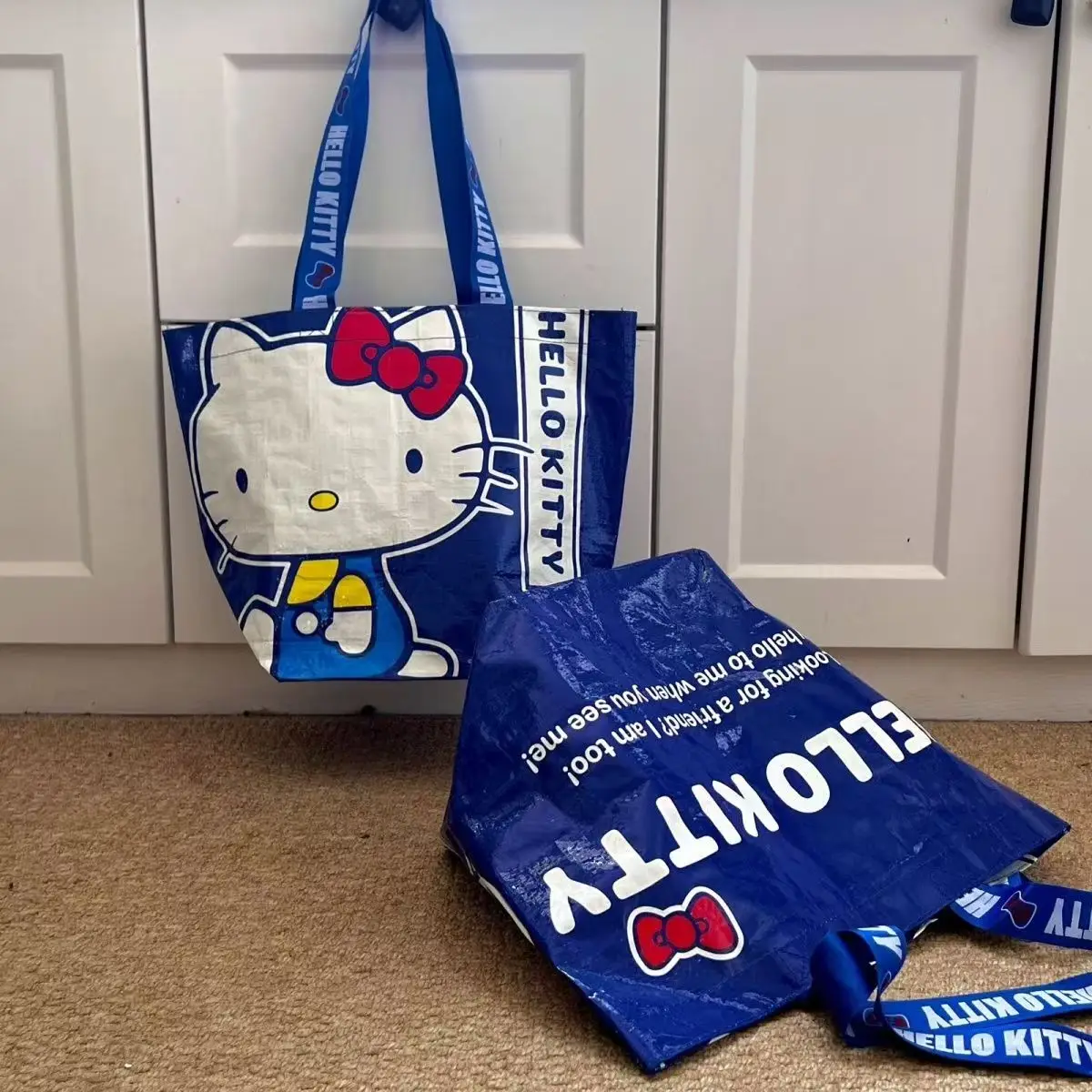 Sanrio Blue Large Women Bags for Travel Printed Shopping Bag Handbag Women Beach Bag Shoulder Cute Woven Bag
Sanrio Blue Large Women Bags for Travel Printed Shopping Bag Handbag Women Beach Bag Shoulder Cute Woven Bag