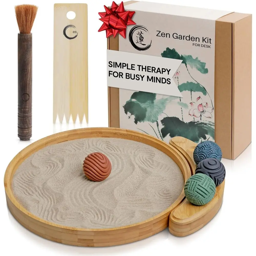 12 Mini Zen Sand Garden for Meditation and Sensory Therapy: A Serene Mindful Well-being Tool
12 Mini Zen Sand Garden for Meditation and Sensory Therapy: A Serene Mindful Well-being Tool