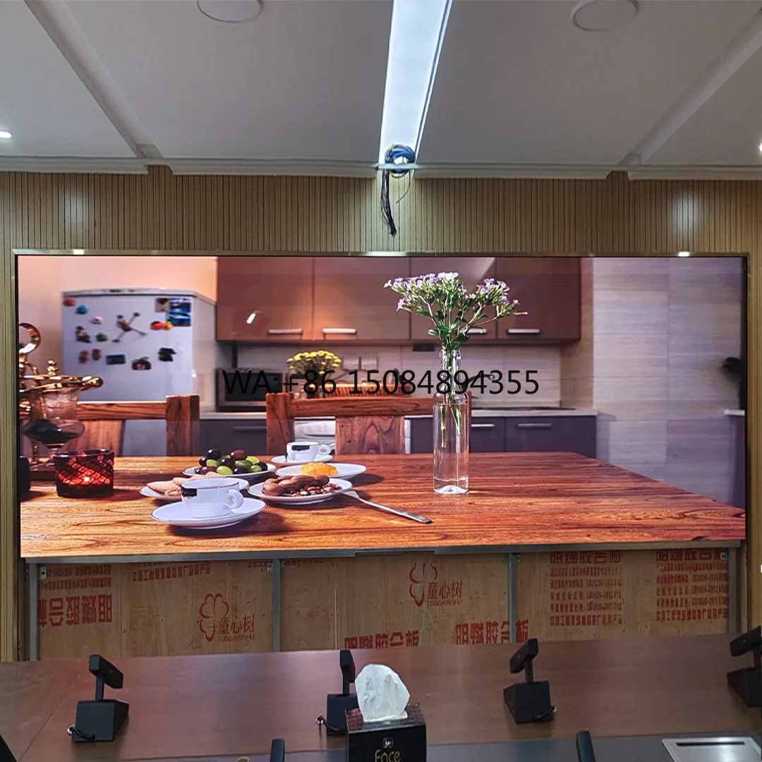 P2 Indoor SMD LED Display 4K HD-Cost-Effective Wall-Mounted Video Wall with 500cd Brightness 3-Year Warranty for Meeting Rooms
P2 Indoor SMD LED Display 4K HD-Cost-Effective Wall-Mounted Video Wall with 500cd Brightness 3-Year Warranty for Meeting Rooms