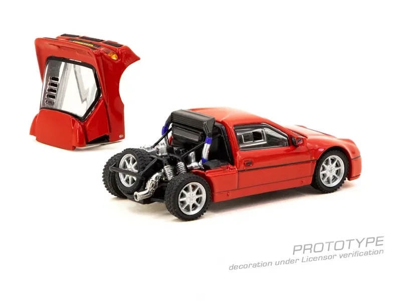 Tarmac Works 1:64 FRD RS200 Красный подвижный задний капот Литая под давлением модель автомобиля
Tarmac Works 1:64 FRD RS200 Красный подвижный задний капот Литая под давлением модель автомобиля