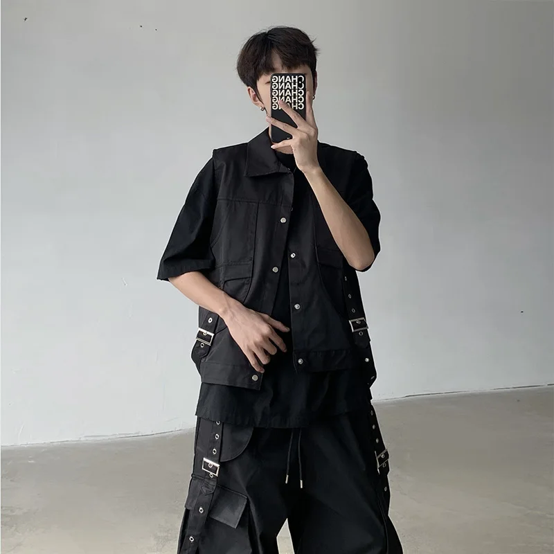 k Functional Sle Men's Vest Belted Svel Jaet Youth Trendy Casual Wear All Seasons Chinese Brand Loose Fit
k Functional Sle Men's Vest Belted Svel Jaet Youth Trendy Casual Wear All Seasons Chinese Brand Loose Fit