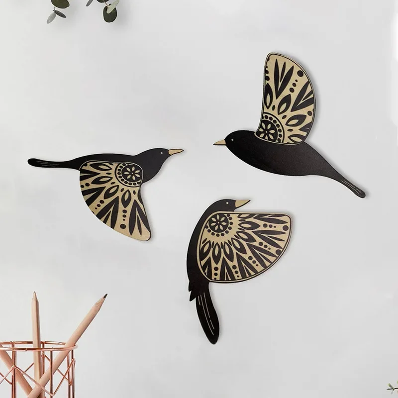 3Pcs Wooden Black Bird Wall Decor Art Vintage Gothic Home Decor Living Room Bathroom Kitchen Decorations Indoor Outdoor Gift
3Pcs Wooden Black Bird Wall Decor Art Vintage Gothic Home Decor Living Room Bathroom Kitchen Decorations Indoor Outdoor Gift