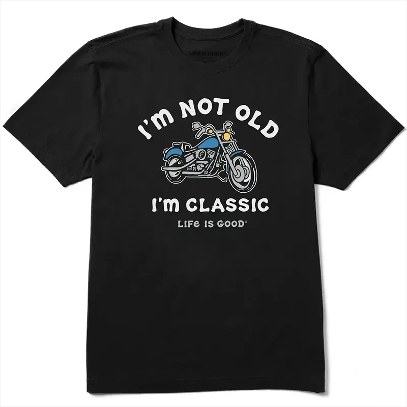 I'm Not Old I'm Classic Motorcycle, Bus, Truck, Motorcycle Picture, American Shoulder Fit, Men's and Women's Pure Cotton T-shirt
I'm Not Old I'm Classic Motorcycle, Bus, Truck, Motorcycle Picture, American Shoulder Fit, Men's and Women's Pure Cotton T-shirt