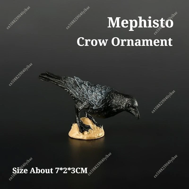 Love and Deepspace Sylus Qinche Mephisto Anime Cosplay Black Small Crow Decoration Desktop Model Ornaments Fans Collection Gifts
Love and Deepspace Sylus Qinche Mephisto Anime Cosplay Black Small Crow Decoration Desktop Model Ornaments Fans Collection Gifts