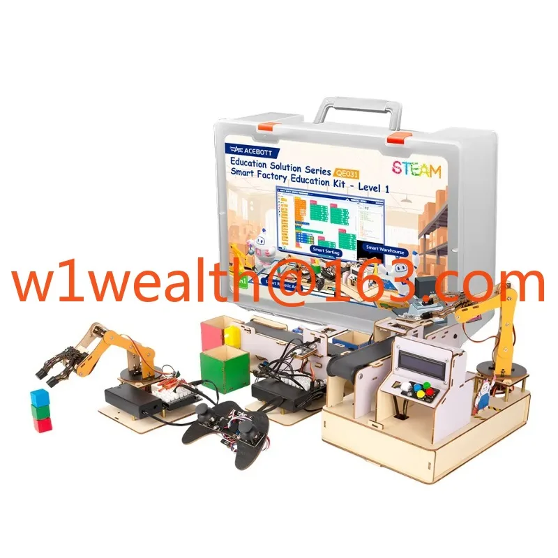 ESP32 STEM Smart Factory Education Kit Школьный комплект для умного дома Серия образовательных решений
ESP32 STEM Smart Factory Education Kit Школьный комплект для умного дома Серия образовательных решений