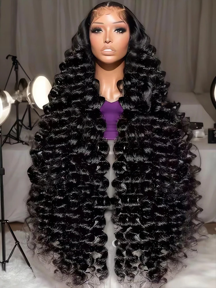 7x5 Glueless Wear Go Deep Wave Wig 40 46 Inch Human Hair 250% Density Pre Plucked 13x6 Lace Front For Black Women No Glue Needed
7x5 Glueless Wear Go Deep Wave Wig 40 46 Inch Human Hair 250% Density Pre Plucked 13x6 Lace Front For Black Women No Glue Needed