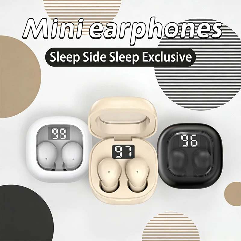 SK19 - Invisible Mini Headphones, Wireless Bluetooth Compatible, Long Battery Life, Microscopic Compact Hidden Ear Tips
SK19 - Invisible Mini Headphones, Wireless Bluetooth Compatible, Long Battery Life, Microscopic Compact Hidden Ear Tips