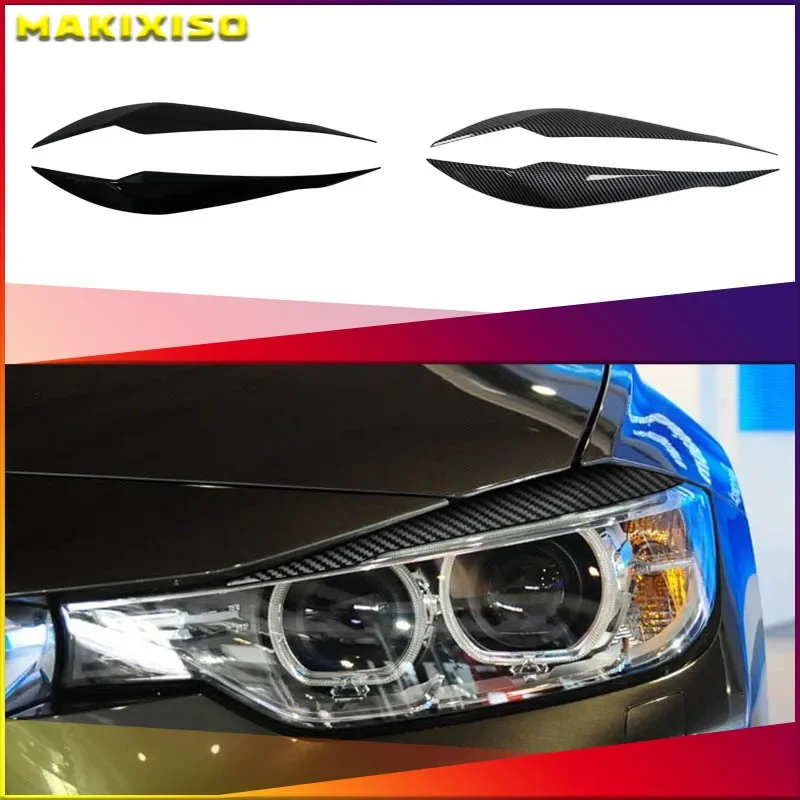 2Pcs Headlight Cover Eyelid Gloss Black Eyebrow For BMW F30 Saloon 2012 to 2018 ABS Plastic Headlight Eyebrow
2Pcs Headlight Cover Eyelid Gloss Black Eyebrow For BMW F30 Saloon 2012 to 2018 ABS Plastic Headlight Eyebrow