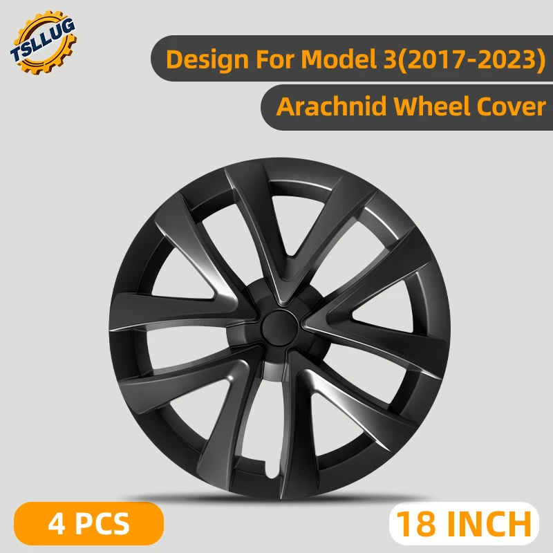 4PCS For Tesla Model 3 2017-2023 10th Style Wheel Cover 18 Inch Car Replacement Automobile Hub Cap Full Rim Car Accessories
4PCS For Tesla Model 3 2017-2023 10th Style Wheel Cover 18 Inch Car Replacement Automobile Hub Cap Full Rim Car Accessories