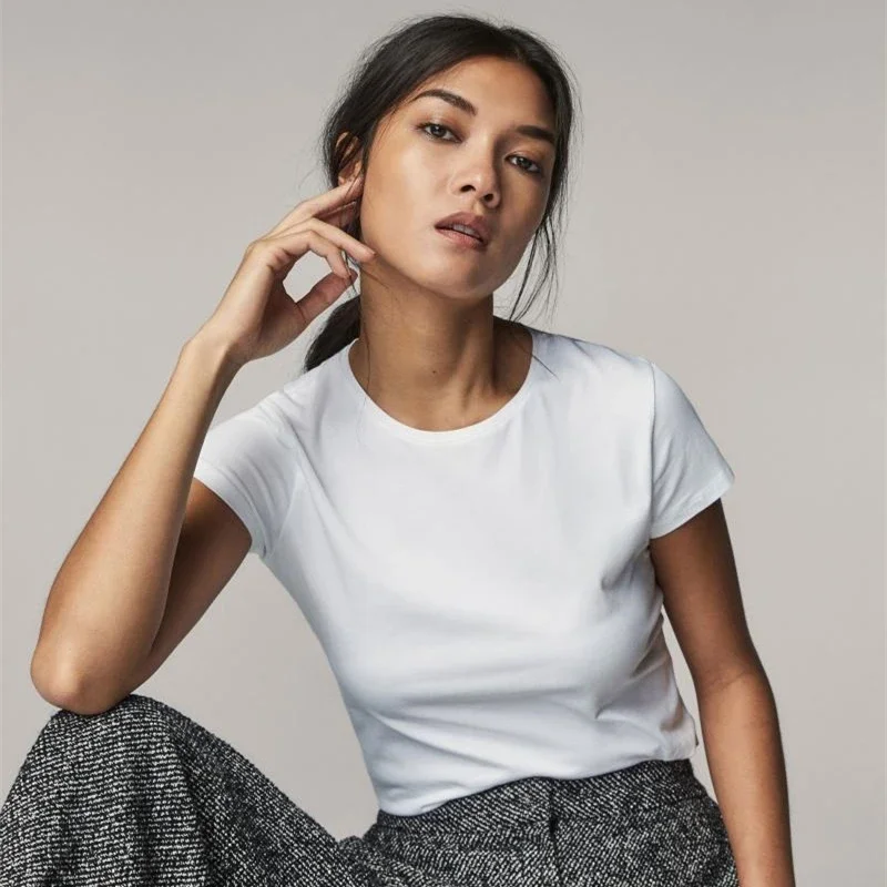 MRMT 2025 Brand New 100% Cotton Women's T-Shirts Short Sleeves Solid Color Women T shirt for Female T-shirt Tops Woman Tshirt
MRMT 2025 Brand New 100% Cotton Women's T-Shirts Short Sleeves Solid Color Women T shirt for Female T-shirt Tops Woman Tshirt