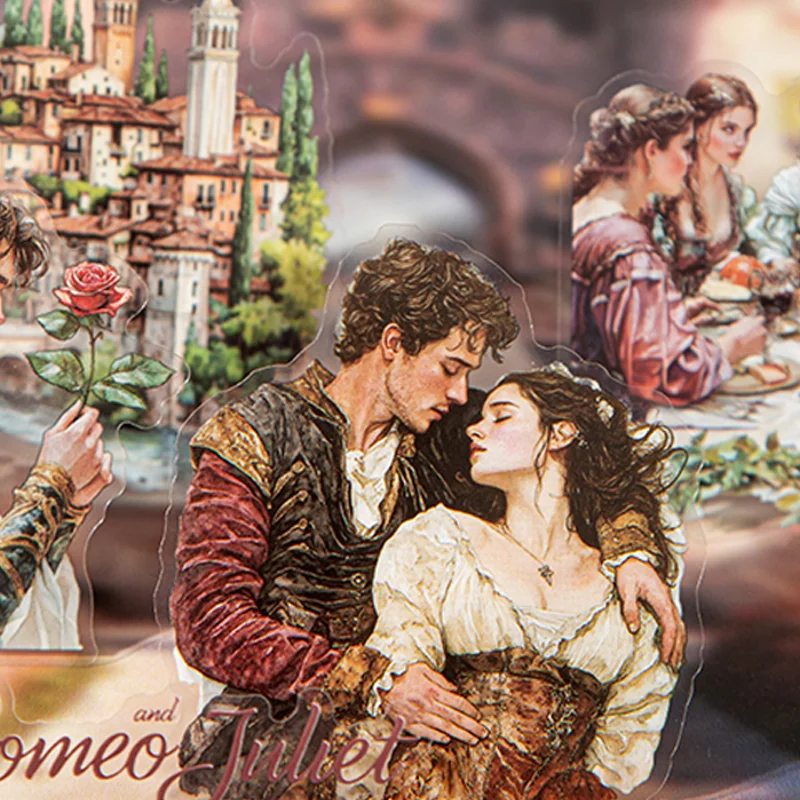 60pcs/bags Literary Stories Series Classic Story Scenery Stickers DIY Handbook Collage Materials for Frames Calendars Scrapbooks
60pcs/bags Literary Stories Series Classic Story Scenery Stickers DIY Handbook Collage Materials for Frames Calendars Scrapbooks
