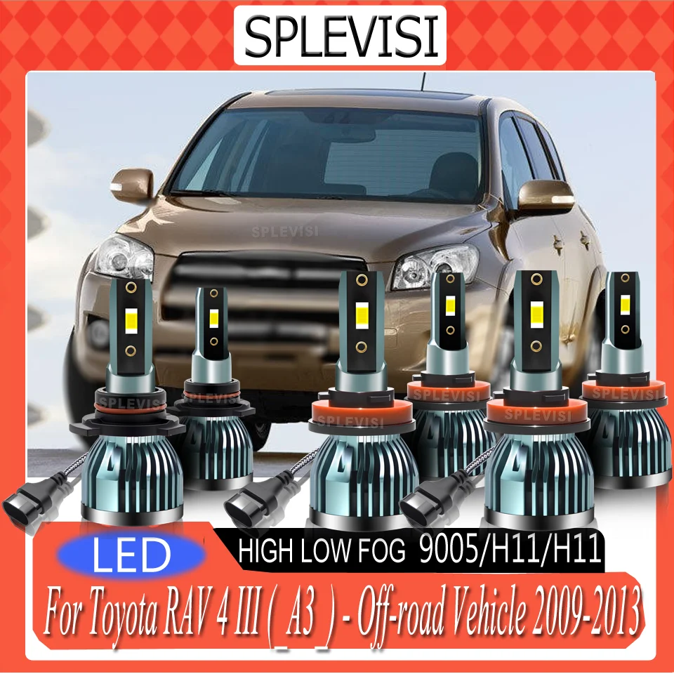 12v Night Vision Tool-Less Setup LED Headlight foglight For Toyota RAV 4 III (_A3_) - Off-road Vehicle 2009 2010 2011 2012 2013 
12v Night Vision Tool-Less Setup LED Headlight foglight For Toyota RAV 4 III (_A3_) - Off-road Vehicle 2009 2010 2011 2012 2013