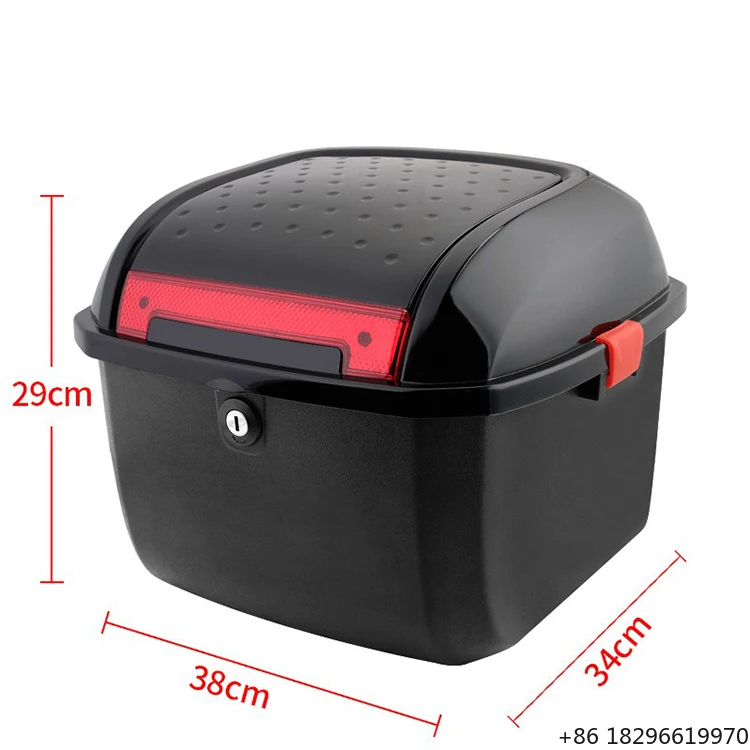 Hot Selling 25L Colorful Plastic Motorcycle Accessories Waterproof Motorcycle Tail Boxes
Hot Selling 25L Colorful Plastic Motorcycle Accessories Waterproof Motorcycle Tail Boxes