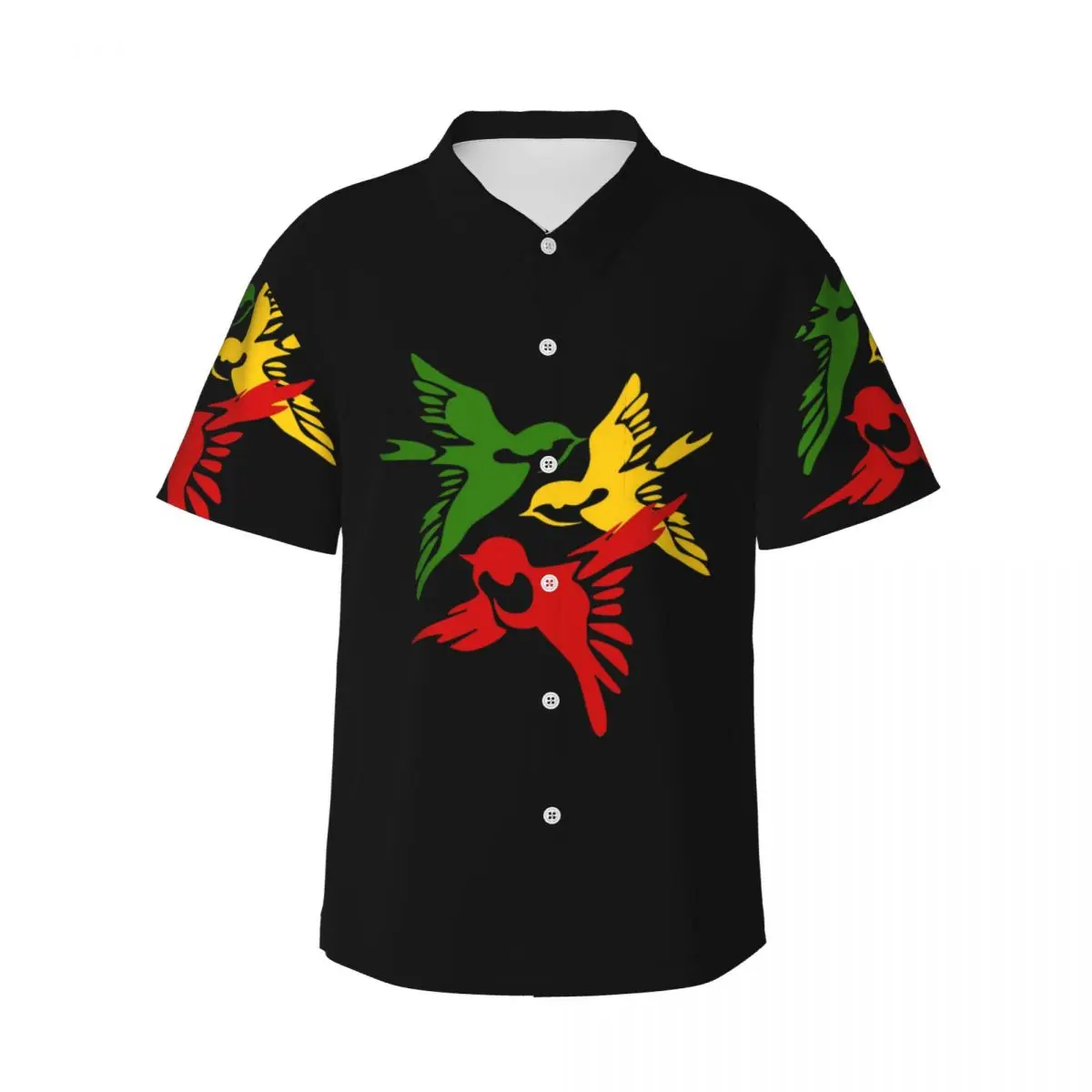 Kawaii три маленьких птиц регги мужские рубашки гавайская рубашка с коротким рукавом повседневные топы с лацканами для летнего пляжа
Kawaii три маленьких птиц регги мужские рубашки гавайская рубашка с коротким рукавом повседневные топы с лацканами для летнего пляжа