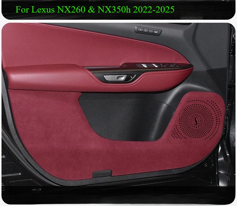 Для Lexus NX260 и NX350h 2022-2025 Замшевая накладка на дверь автомобиля, защитная накладка на дверную панель, защита от ступенек и грязи
Для Lexus NX260 и NX350h 2022-2025 Замшевая накладка на дверь автомобиля, защитная накладка на дверную панель, защита от ступенек и грязи