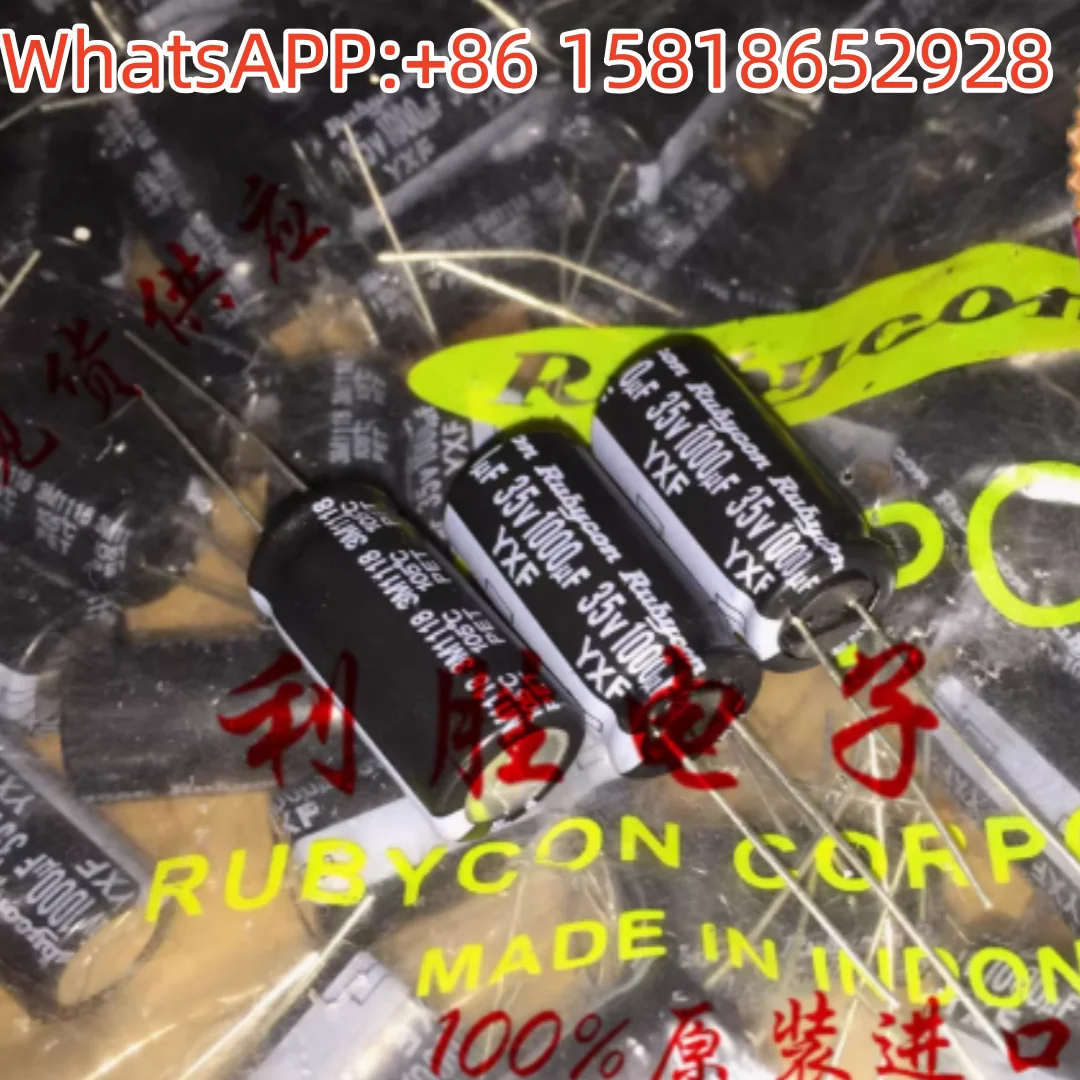 10pcs 35V1000UF 12.5*25 YXF High Frequency Low Impedance Japan Ruby RUBYCON Electrolytic Capacitors
10pcs 35V1000UF 12.5*25 YXF High Frequency Low Impedance Japan Ruby RUBYCON Electrolytic Capacitors