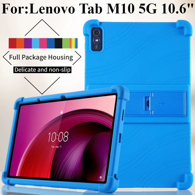 Чехол для планшета Lenovo Tab M10 5G 10,6 дюймов 2023, чехол для планшета Lenovo TB360ZU, противоударный детский безопасный силиконовый чехол-подставка
Чехол для планшета Lenovo Tab M10 5G 10,6 дюймов 2023, чехол для планшета Lenovo TB360ZU, противоударный детский безопасный силиконовый чехол-подставка
