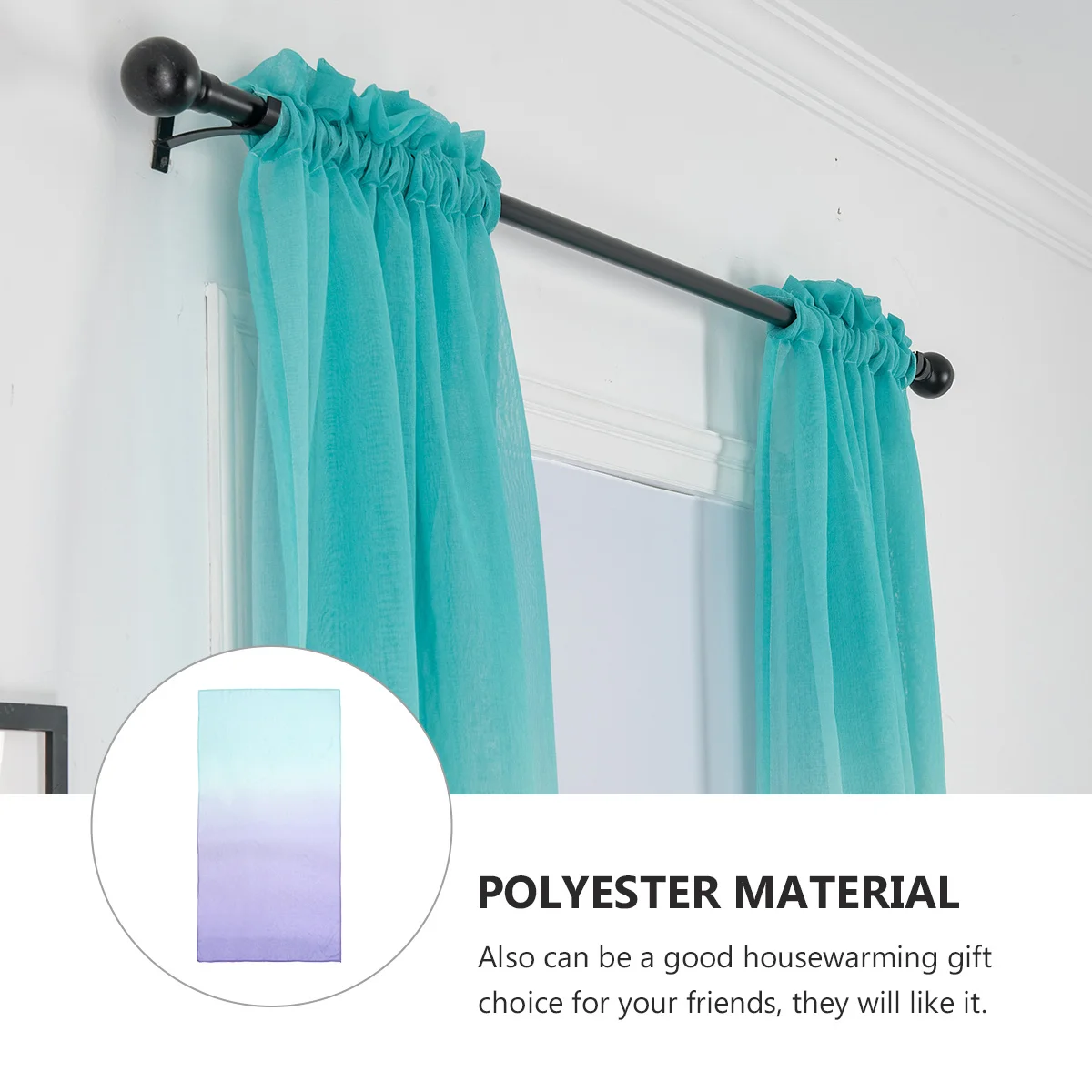 1Pcs Blue Purple Gradient Color Curtain Polychromatic Window Screen Light Shielding Romantic Room Decoration Shading Curtains
1Pcs Blue Purple Gradient Color Curtain Polychromatic Window Screen Light Shielding Romantic Room Decoration Shading Curtains