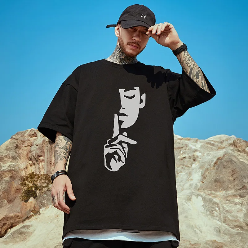 Motorcycle New Heavyweight Trendy Brand Loose Short-Sleeved Plus Size Plus Size Men's Clothing Summer
Motorcycle New Heavyweight Trendy Brand Loose Short-Sleeved Plus Size Plus Size Men's Clothing Summer