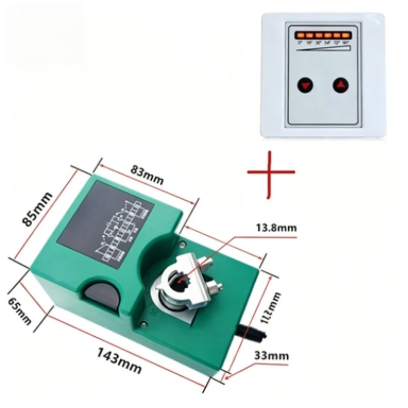 FOR 16nm Air Damper Drive, Intelligent Manual Electric Actuator with 5 Position Controller, Switch 220v 60S
FOR 16nm Air Damper Drive, Intelligent Manual Electric Actuator with 5 Position Controller, Switch 220v 60S