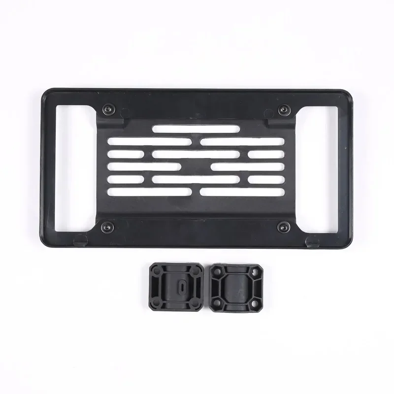 For Rivian R1T R1S 2022-2024 ABS Black Car License Plate Bracket Front Tow Hooks Frame Car Accessories
For Rivian R1T R1S 2022-2024 ABS Black Car License Plate Bracket Front Tow Hooks Frame Car Accessories
