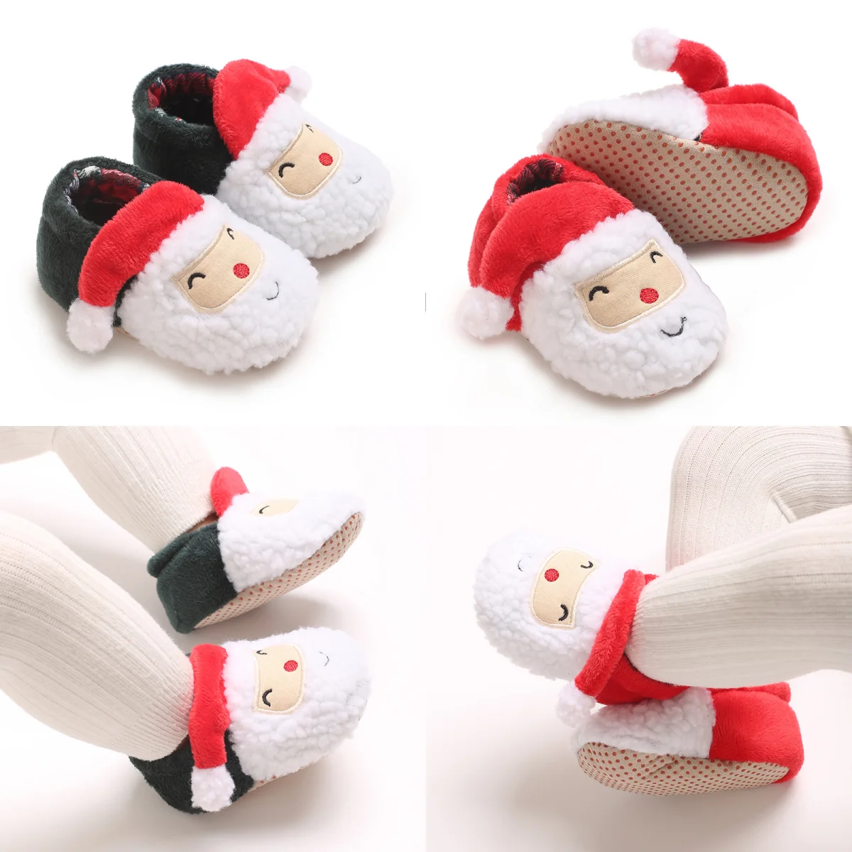 Girl Boy Winter Newborn Baby Christmas Cute Cartoon Cotton Shoes Soft Sole Plus Velvet Warm Boots Toddler Infant Walking Shoes
Girl Boy Winter Newborn Baby Christmas Cute Cartoon Cotton Shoes Soft Sole Plus Velvet Warm Boots Toddler Infant Walking Shoes