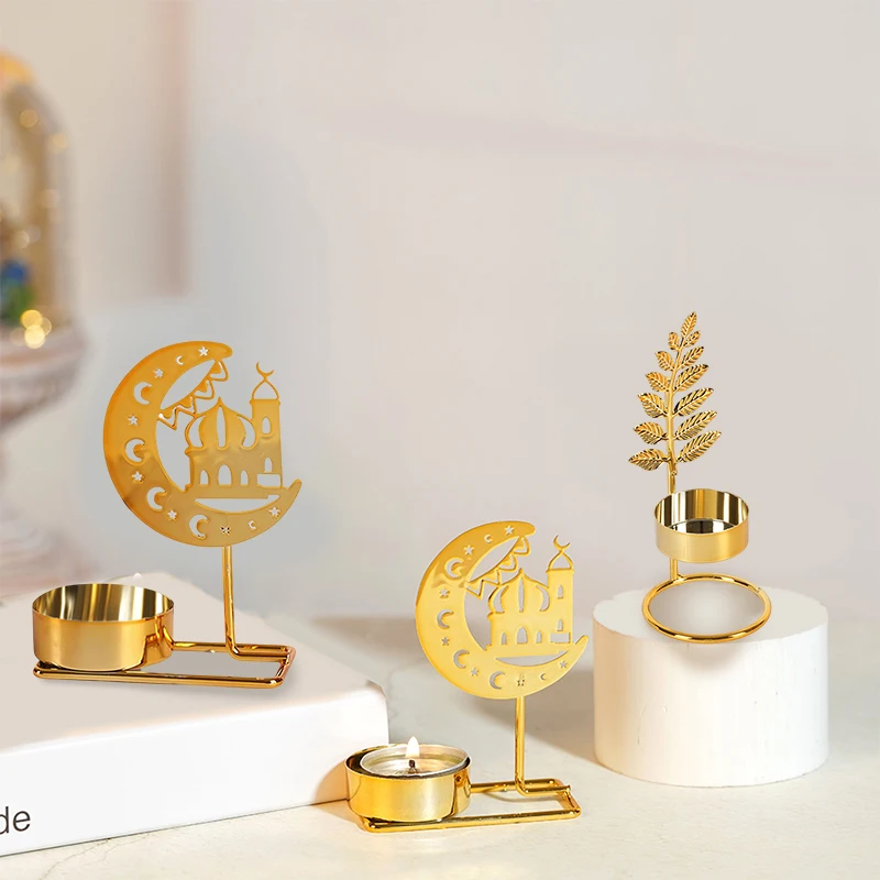 Eid Mubarak Moon Candle Holder Set Mosque Star Design Metal Candlesticks Ramadan Decoration Home Muslim Muslim Party Supplie
Eid Mubarak Moon Candle Holder Set Mosque Star Design Metal Candlesticks Ramadan Decoration Home Muslim Muslim Party Supplie