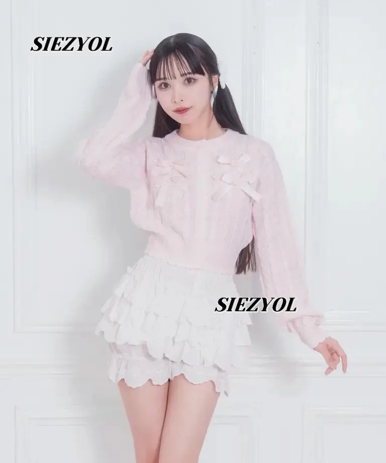 Sweet Girl New Arrival Bows Cable Stitch Knitting Cardigan Versatile Cute Single Breasted Bows Short Knitting Sweater Coat
Sweet Girl New Arrival Bows Cable Stitch Knitting Cardigan Versatile Cute Single Breasted Bows Short Knitting Sweater Coat