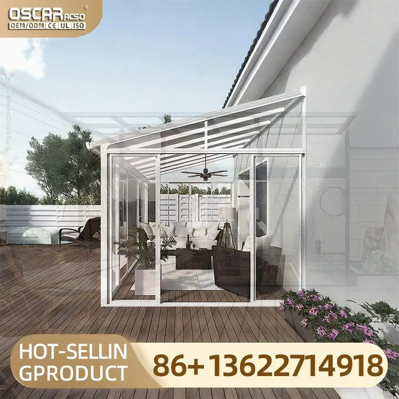 Закрытое стекло из закаленного стекла для патио, комплект для солнечной комнаты, изоляционное стекло наклонной крыше для вилл, современный дизайн, солнечная комната
Закрытое стекло из закаленного стекла для патио, комплект для солнечной комнаты, изоляционное стекло наклонной крыше для вилл, современный дизайн, солнечная комната