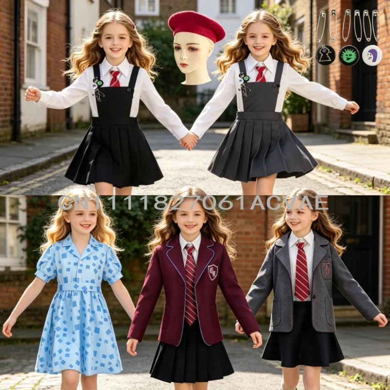 2026 Matilda cosplay costume for musicals, Hortensia children's dress, and the same Matilda cosplay performance costume
2026 Matilda cosplay costume for musicals, Hortensia children's dress, and the same Matilda cosplay performance costume