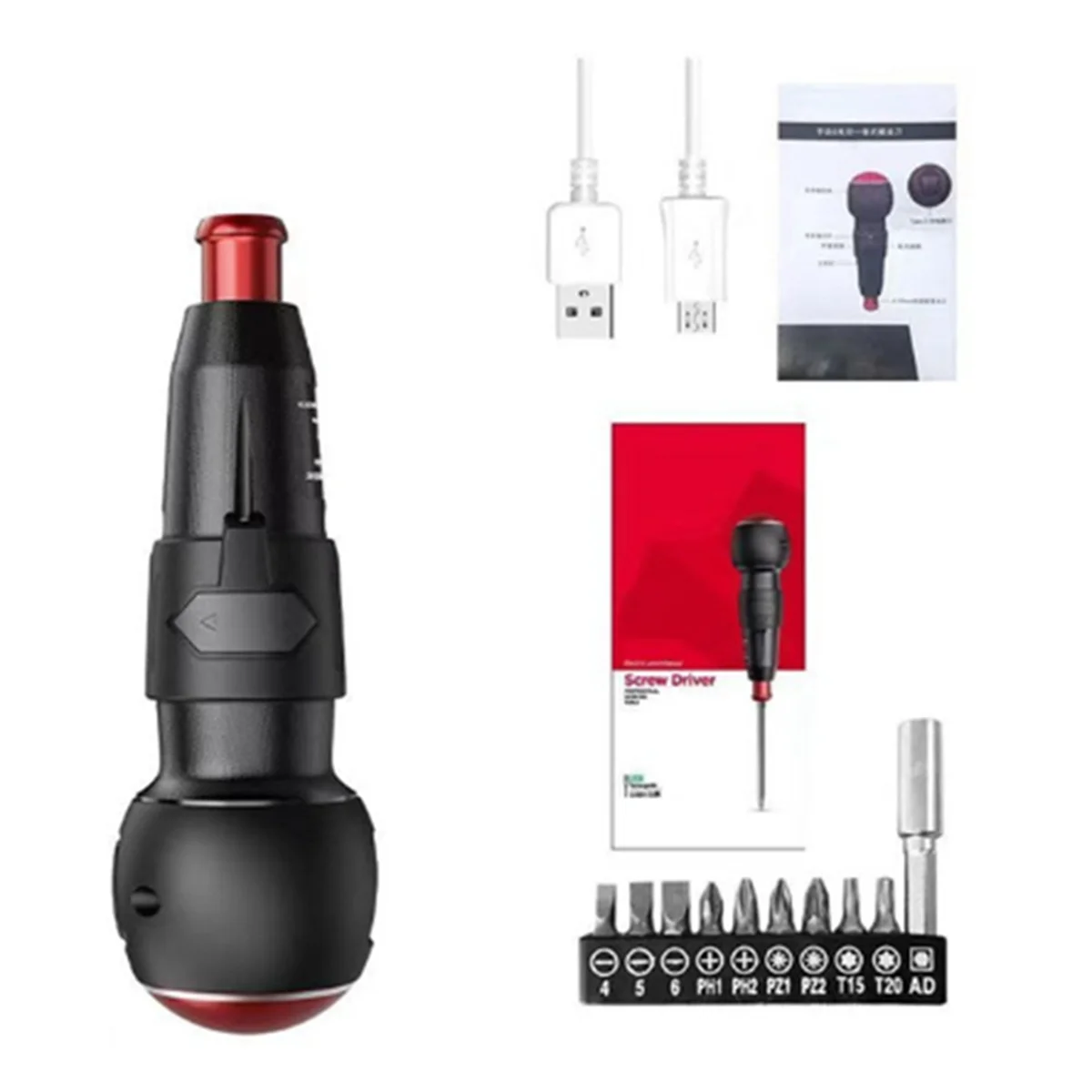 ABNC-Electric Screwdriver Mini Electric Batch Quick Change Batch Head Small Electric Screwdriver
ABNC-Electric Screwdriver Mini Electric Batch Quick Change Batch Head Small Electric Screwdriver