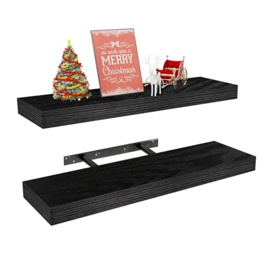 ® Floating Shelves for Wall 2 Set of 24 W x 5.8" D for Kitchen, Living Room, Bathroom, Office, Bedroom Storage Shelves for Home
® Floating Shelves for Wall 2 Set of 24 W x 5.8" D for Kitchen, Living Room, Bathroom, Office, Bedroom Storage Shelves for Home
