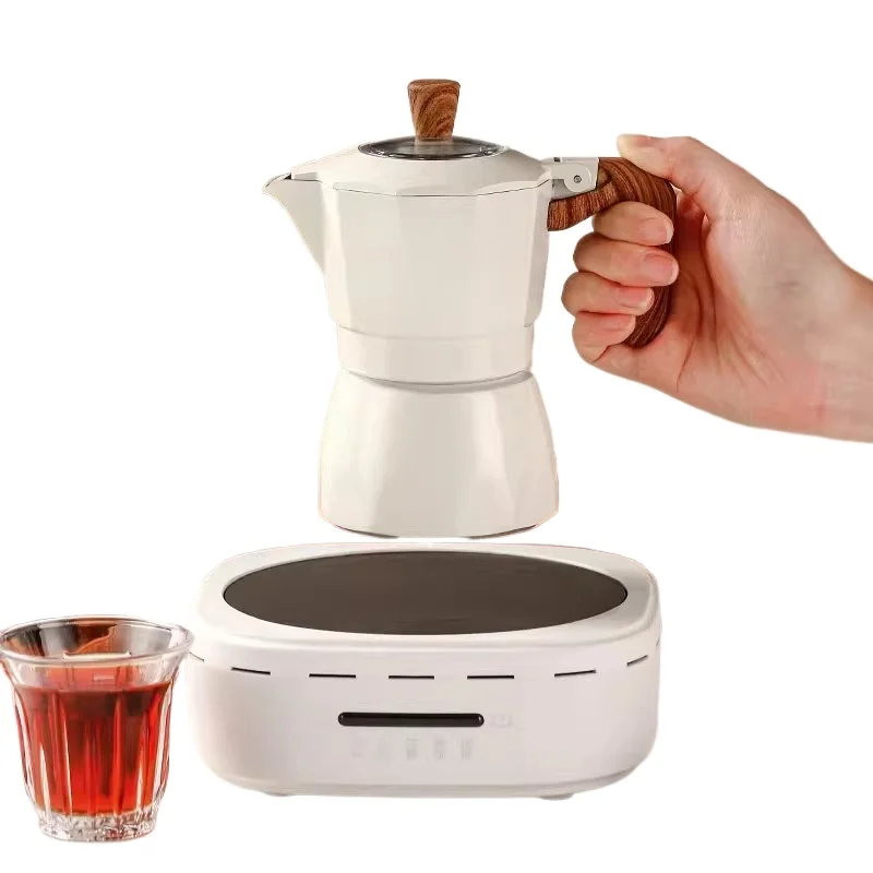 Household espresso high temperature extraction brewing coffee maker hand grinder coffee machine set
Household espresso high temperature extraction brewing coffee maker hand grinder coffee machine set