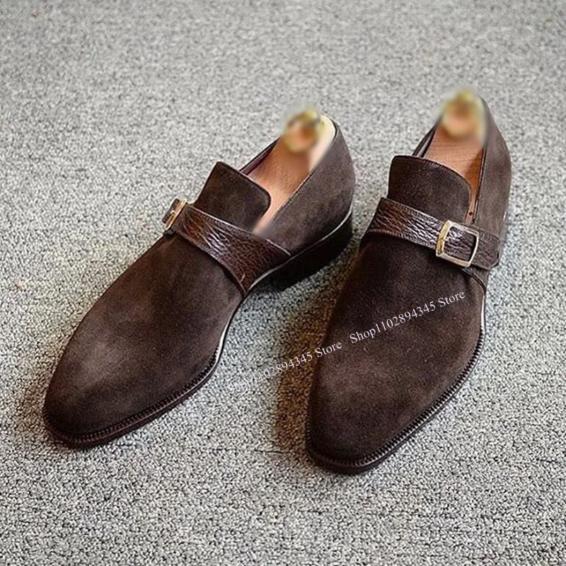 Brown Buckle Slip On Men Shoes Men's Dress Shoes Shallow Pumps High Quality Party Shoes Fashion Big Size 47 Zapatillas Mujer
Brown Buckle Slip On Men Shoes Men's Dress Shoes Shallow Pumps High Quality Party Shoes Fashion Big Size 47 Zapatillas Mujer