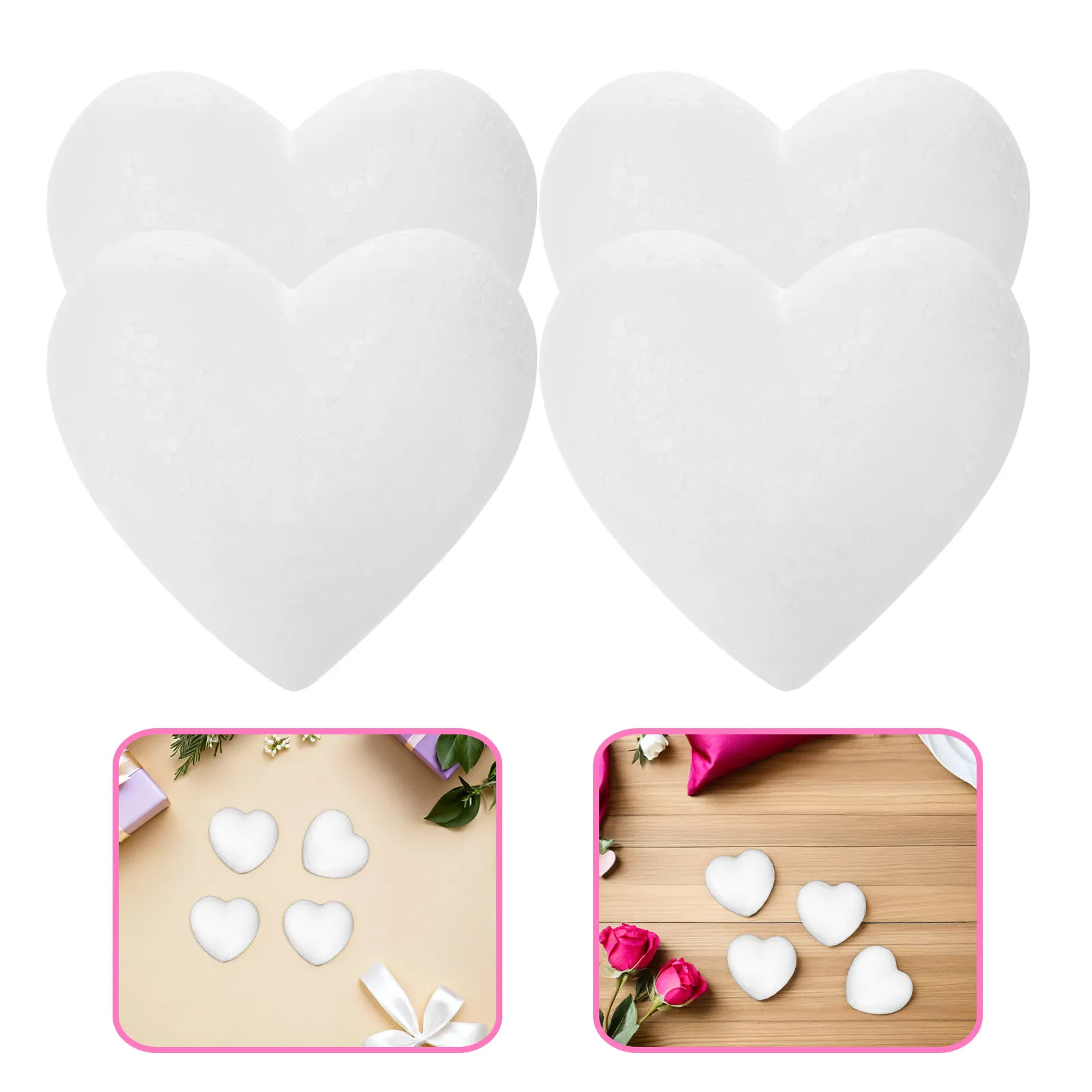 20Pcs Blank Heart Foam Balls Lightweight Craft Foam Hearts for DIY Painting Embellishment Wedding Craft Supplies Party
20Pcs Blank Heart Foam Balls Lightweight Craft Foam Hearts for DIY Painting Embellishment Wedding Craft Supplies Party