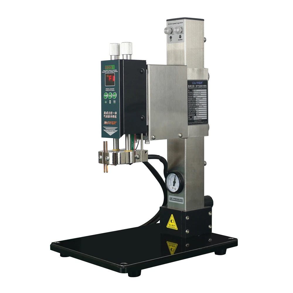 Glitter G351 High Efficiency Pneumatic Spot Welding Machine Set Integrated Column Pneumatic Pulse Welding Machine 110V 220V
Glitter G351 High Efficiency Pneumatic Spot Welding Machine Set Integrated Column Pneumatic Pulse Welding Machine 110V 220V