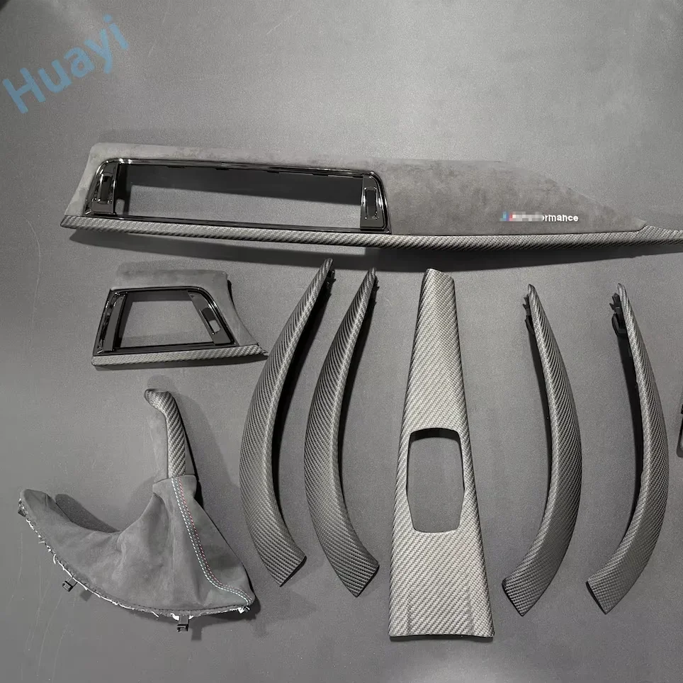 Sport Car Alcantara M Performance Carbon Fiber Interior Dashboard Trim Set for BMWS 3 Series F30 F31 F32 F34 F36 F80
Sport Car Alcantara M Performance Carbon Fiber Interior Dashboard Trim Set for BMWS 3 Series F30 F31 F32 F34 F36 F80