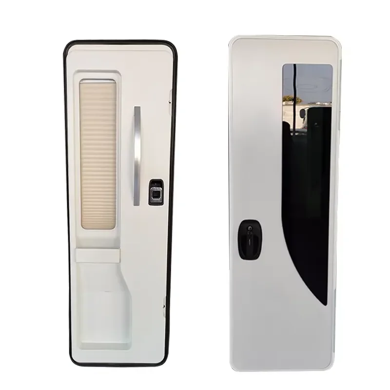 High Quality Aluminum Alloy Frame European Security Door for RV Motorhome Caravan Camper with Double-point Lock
High Quality Aluminum Alloy Frame European Security Door for RV Motorhome Caravan Camper with Double-point Lock