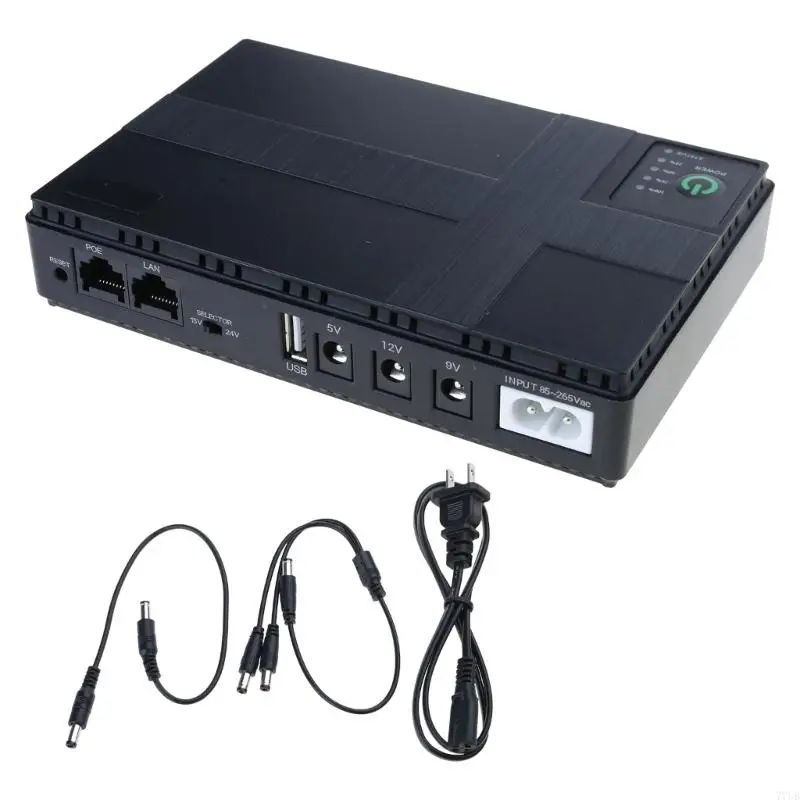 77UB 5V 9V 12V 1A Output UPS Backup PowerBanks for Wireless Router Tablet Speaker
77UB 5V 9V 12V 1A Output UPS Backup PowerBanks for Wireless Router Tablet Speaker