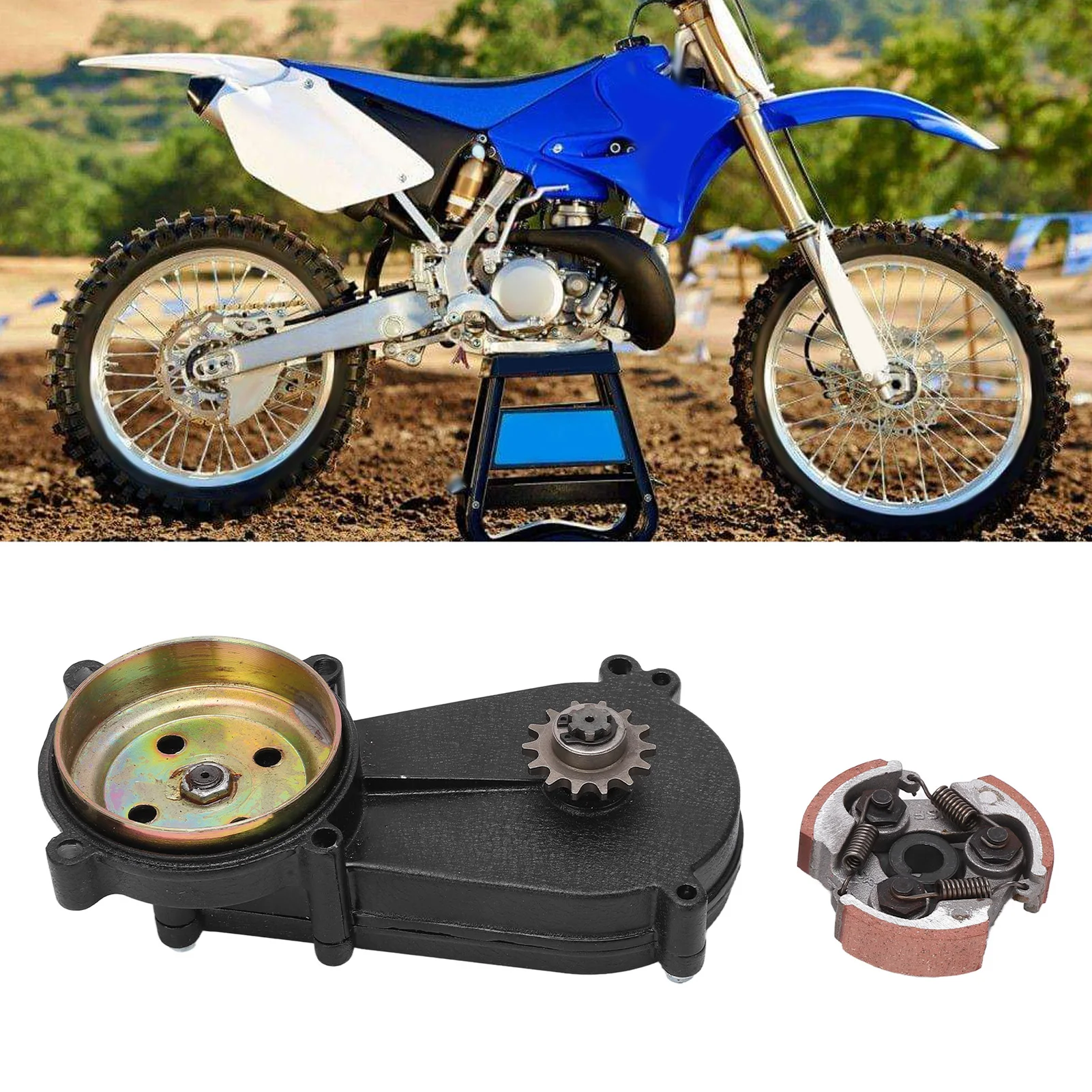 14T Drum Housing Gear Box with for 47cc 49cc Mini Quad Dirt Bike ATV Drum Housing Gear Box
14T Drum Housing Gear Box with for 47cc 49cc Mini Quad Dirt Bike ATV Drum Housing Gear Box