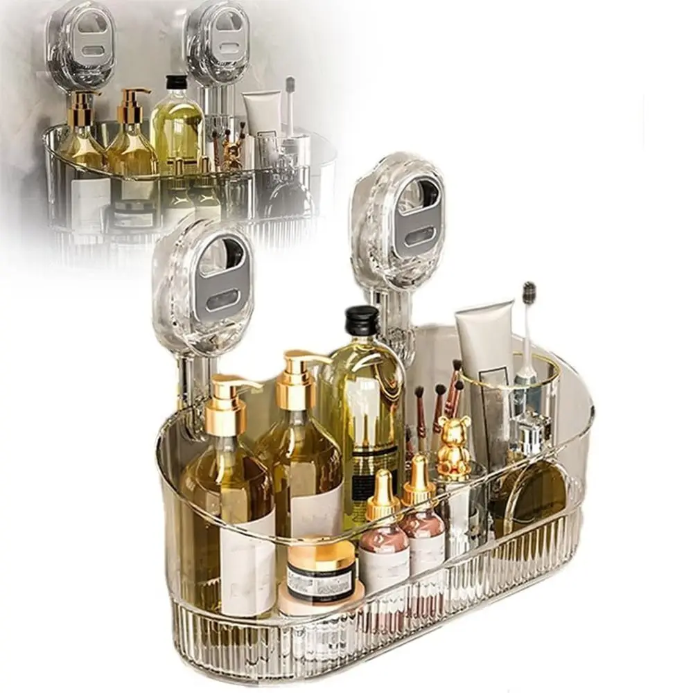 Transparent Bathroom Shelf No Hole Drainage Shelf Wall Mounted Suction Cup Shower Rack Removable Bathroom Organizer Shower Rack
Transparent Bathroom Shelf No Hole Drainage Shelf Wall Mounted Suction Cup Shower Rack Removable Bathroom Organizer Shower Rack